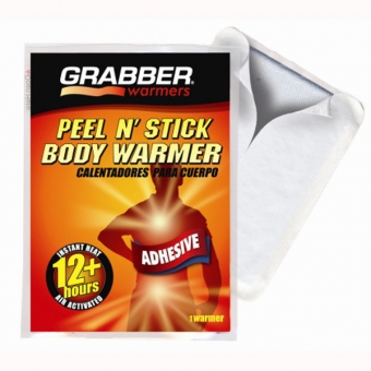 GRABBER Körperwärmer mit Klebefläche ||